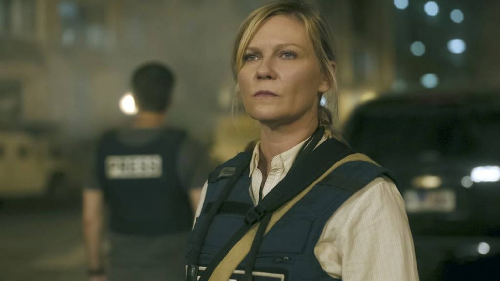 Schauspielerin Kirsten Dunst spielt in «Civil War» eine Fotojournalistin. Für sie ist der Film ein Antikriegsfilm. (Archivbild)