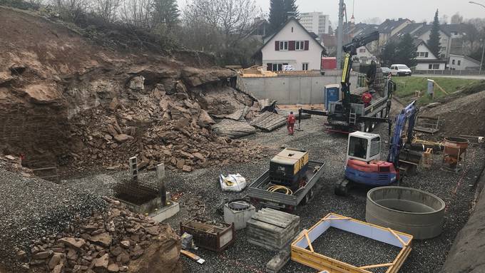 Sprengung in Bregenz geht schief