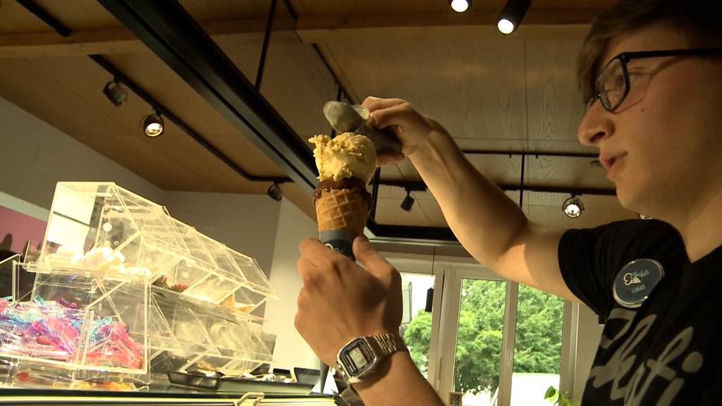 Die beste Glacé findet man in der Gelateria Chelati in Gipf-Oberfrick