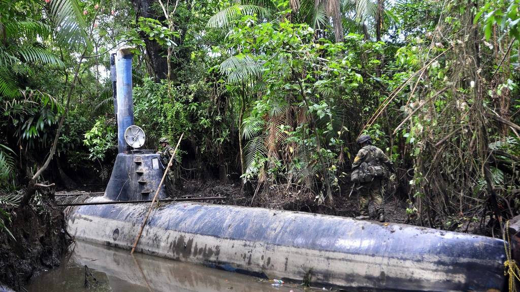 U-Boot mit zwei Tonnen Kokain vor Kolumbien abgefangen