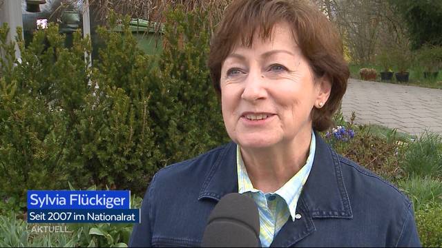 SVP-Nationalrätin Sylvia Flückiger hört auf