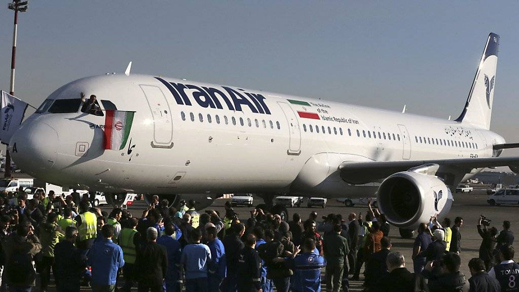 Die US-Sanktionen gegen den Iran treffen Airbus. Viele bestellte Maschinen können nicht ausgeliefert werden.  (Archiv)