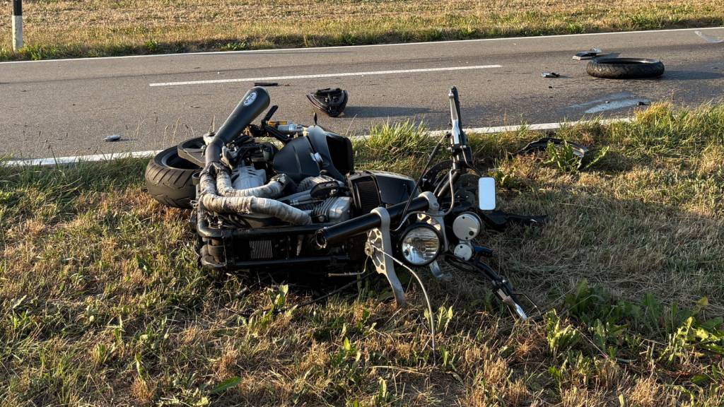 62-jähriger Töfffahrer stirbt bei Kollision in Mettlen TG
