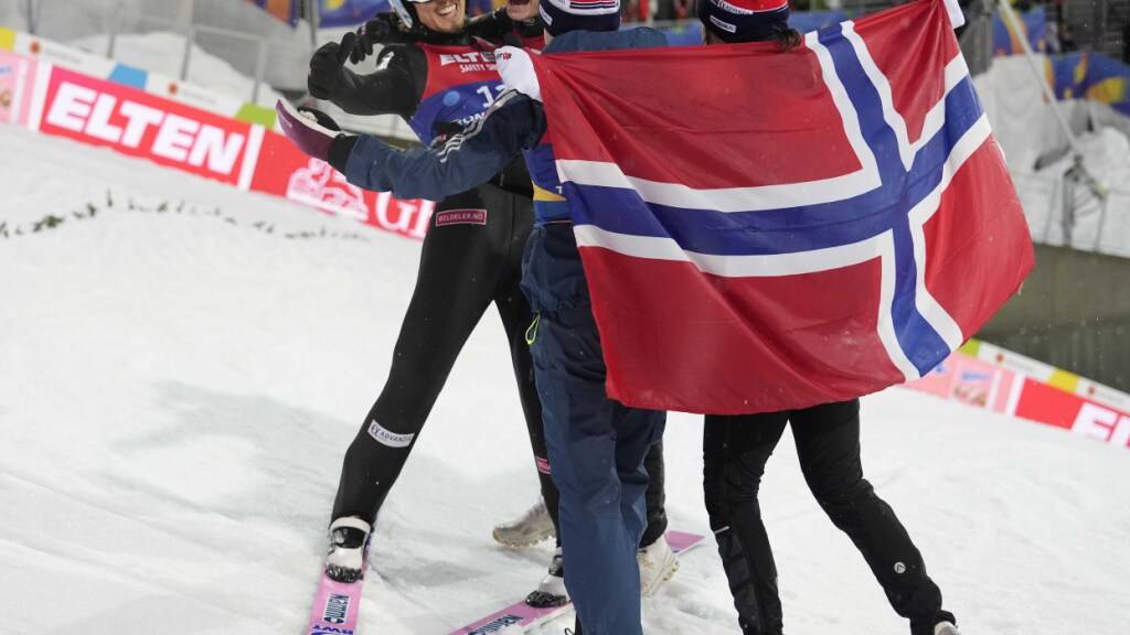 Schaler Geschmack: Die norwegischen Skispringer stehen wegen manipulierter Anzüge in der Kritik