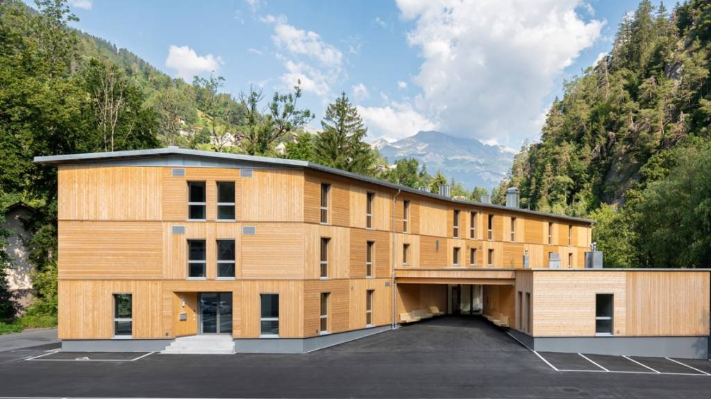 Neues Asylzentrum in Churwalden fertiggestellt