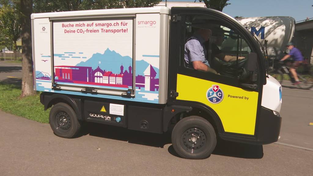 Elektrischer Kleintransporter soll Luzern entlasten