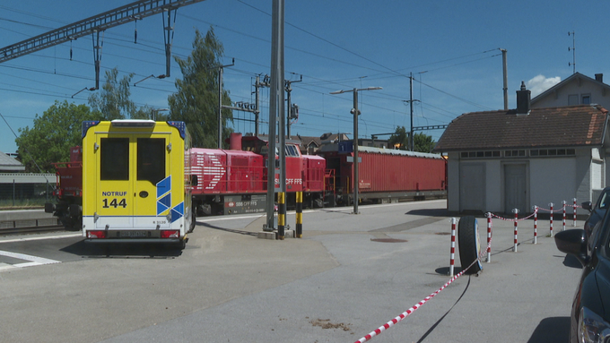 Tödlicher Unfall beim Bahnhof Winkeln