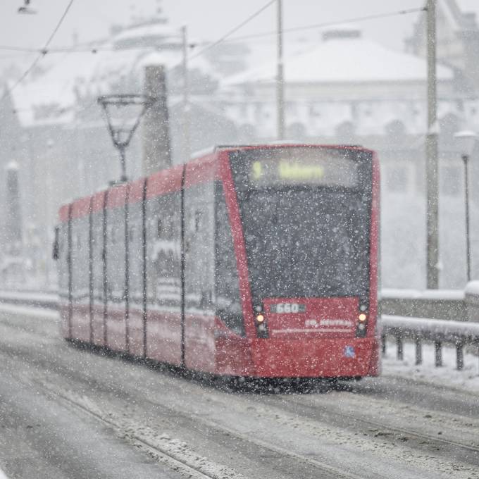 Am Donnerstag gibt es Schnee – wird der ÖV lahmgelegt?