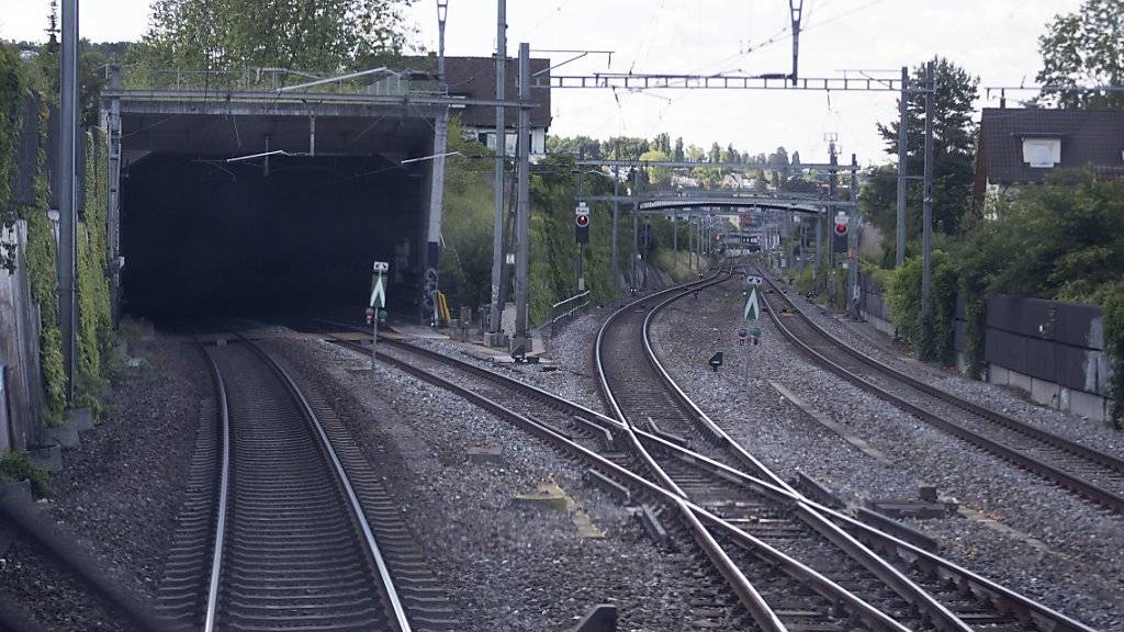 Ein Zug ist am Donnerstagmorgen im Zimmerberg-Tunnel steckengeblieben. Rund 450 Passagiere mussten evakuiert werden (Archivbild).
