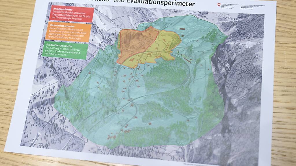 Der Bund soll für 2,59 Milliarden Franken das ehemalige Munitionslager Mitholz im Berner Oberland sanieren. Dieser Meinung ist auch die zuständige Ständeratskommission. (Archivbild)