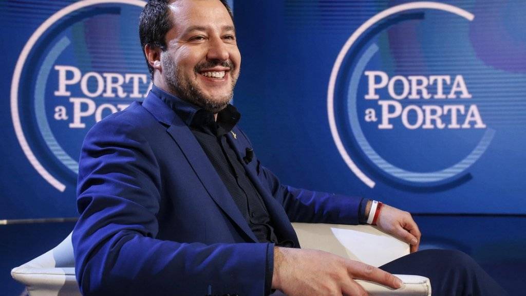 Dürfte seine Immunität wohl behalten: Italiens Innenminister Matteo Salvini. (Archivbild)