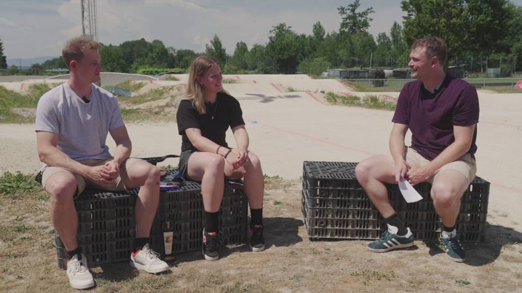 «BMX ist Adrenalin pur»: Nadine und Loris Aeberhard