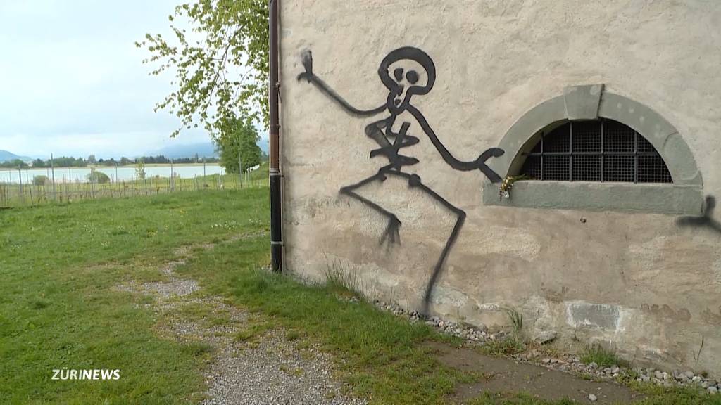 Graffitis auf der Ufenau: Sprayer Harald Nägeli schlägt wieder zu