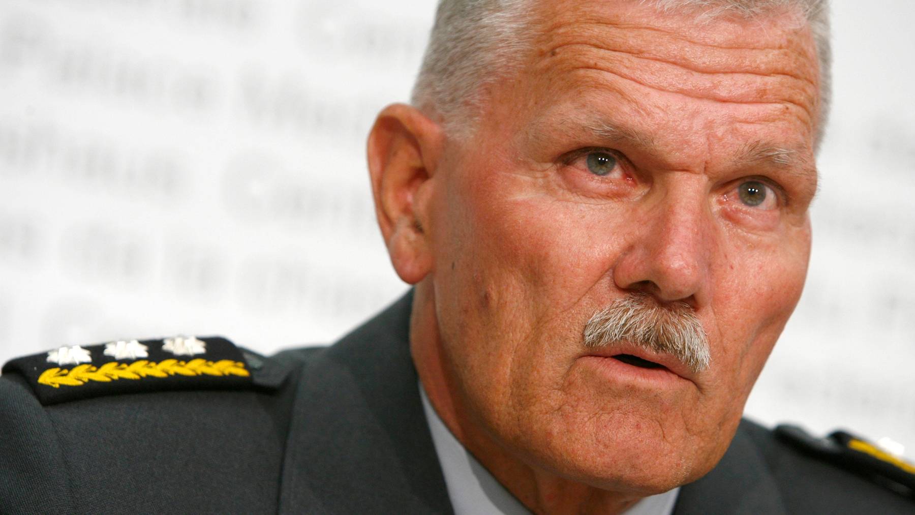 Der erste Chef der Schweizer Armee, Christophe Keckeis, ist am 1. Mai 2020 75-jährig verstorben. (Archivbild)