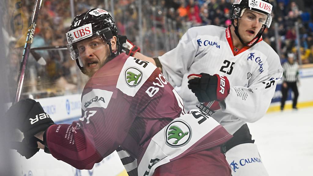 Philip Holm (rechts) spielt in der kommenden Saison für die Rapperswil-Jona Lakers