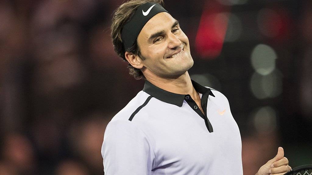 Fliegt bald nach Dubai und wird die Sandsaison womöglich komplett auslassen: Roger Federer (hier beim Match for Africa 3)
