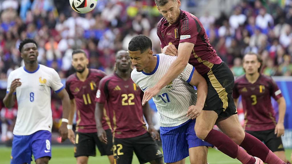 Frankreich nach 1:0-Sieg gegen Belgien in der nächsten Runde