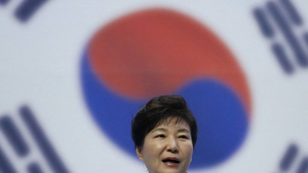 Südkoreas Präsidentin Park Geun Hye besucht China (Archivbild).