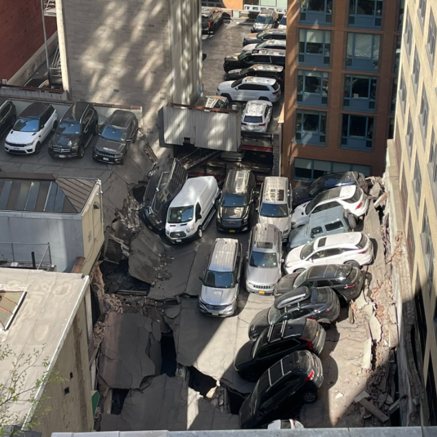 Parkhaus in New York stürzt ein – mindestens ein Toter