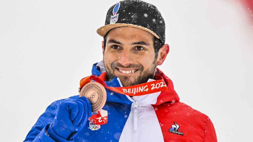 Mathieu Faivre gewann 2022 bei den Winterspielen von Peking Bronze