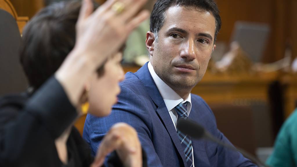 Andrea Caroni, FDP, wird den Kanton Appenzell Ausserrhoden weiter im Ständerat vertreten. (KEYSTONE/Peter Klaunzer)