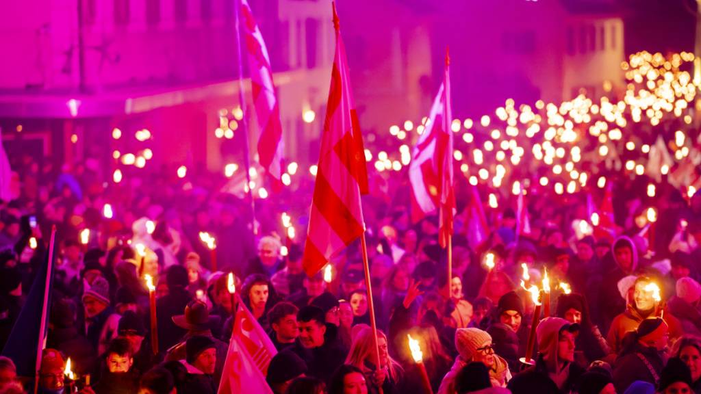 Die Stadt Moutier erwacht am 1. Januar jurassisch