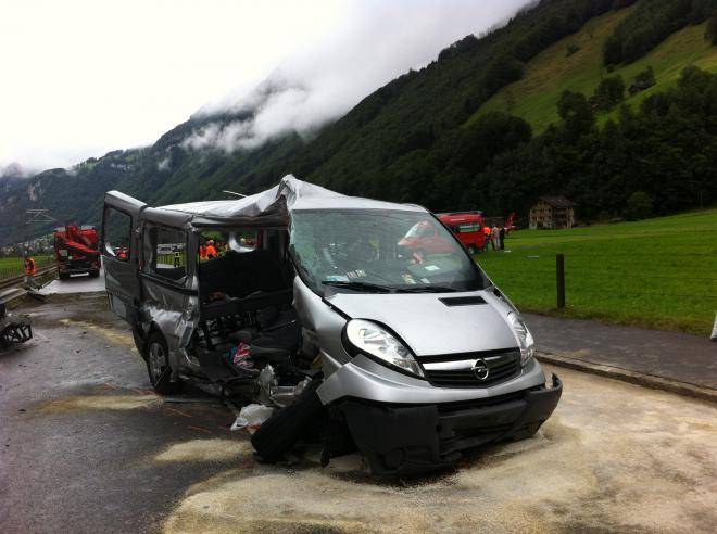 11.08.2014: Dieser Unfall in Wolfenschiessen NW sorgte für ein grosses mediales Echo.