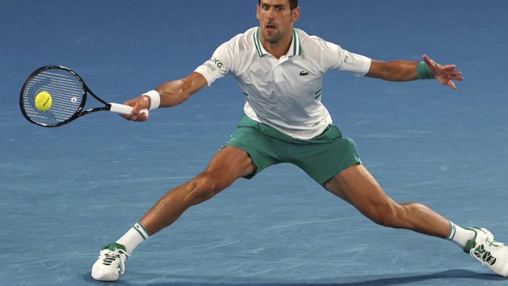 Das Mass aller Dinge auf Hartplatz und in Australien: Novak Djokovic gewann in der Rod Laver Arena seinen 9. Titel