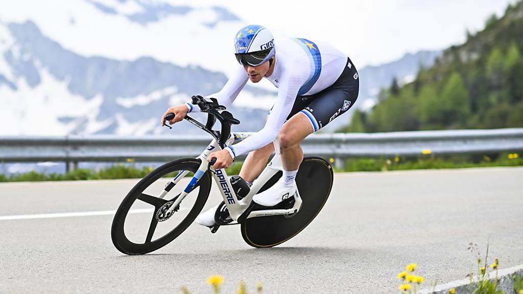 Der Europameister Stefan Küng gehört zu den Kandidaten für eine Olympia-Medaille im Zeitfahren