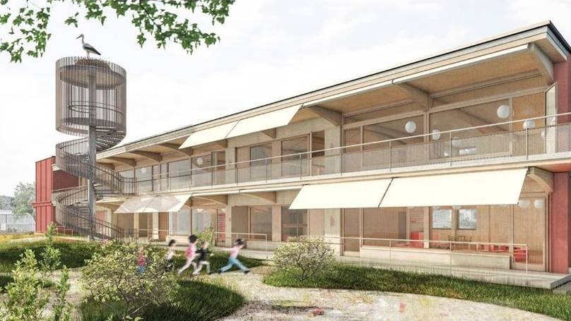 Kindergarten-Neubau mit «Storchennest» ist bereits bewilligt