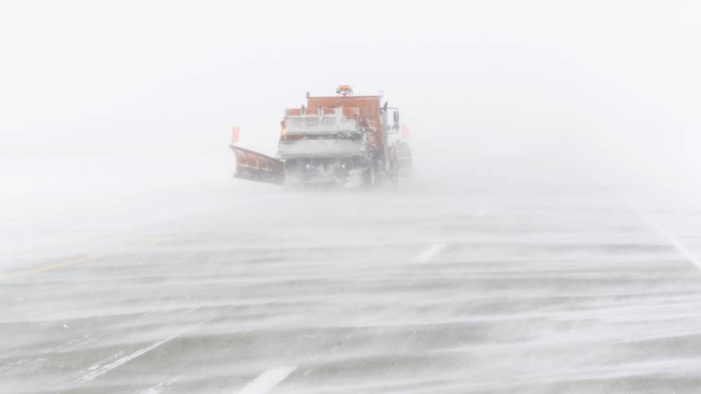 Swiss annulliert wegen Schneestürmen Flüge in die USA