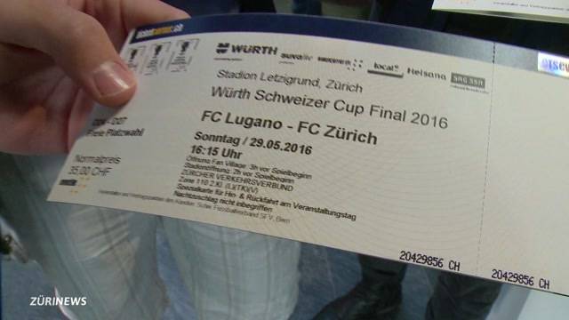 Grossandrang für Cupfinal-Tickets