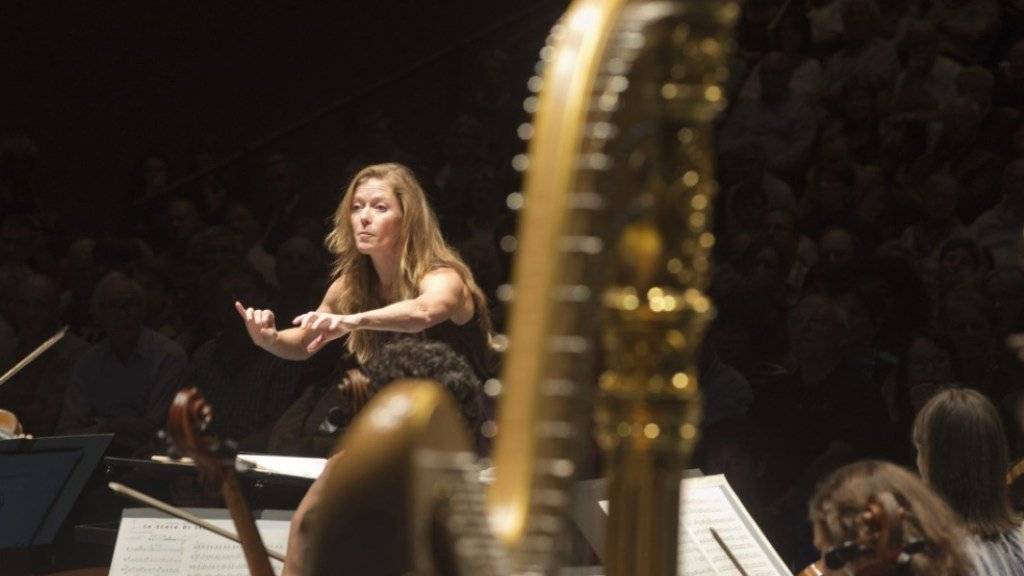 Die kanadische Sängerin und Dirigentin Barbara Hannigan war an der Eröffnung des Lucerne Festival für einmal als Rednerin engagiert. Dabei forderte sie ein offeneres Ohr für die zeitgenössische Musik. (Archivbild)