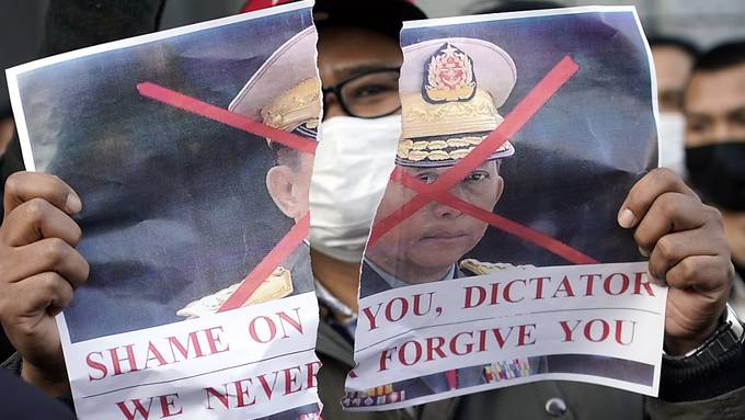 Schweiz fordert Armee in Myanmar zum Abbruch ihrer Aktionen auf