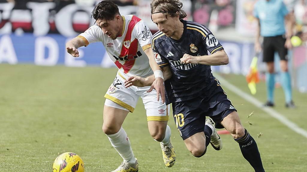 Real Madrid wird von Rayo Vallecano ausgebremst