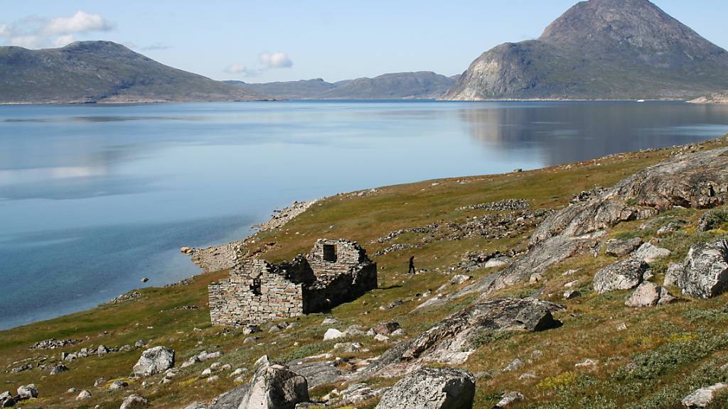 Für fast 500 Jahre lebten Wikinger in Grönland, bis sie mysteriöserweise auf einmal verschwanden: eine verlassene Wikingersiedlung in Grönland. (Archivbild)