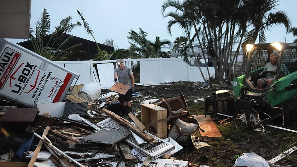 Der Schaden, der durch Hurrikan «Milton» entstanden ist, ist hoch. Foto: Rebecca Blackwell/AP/dpa