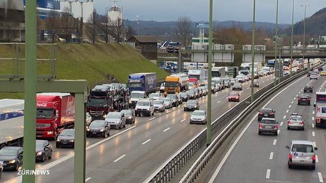 Geisterfahrer sorgt in Zürich für Monsterstau