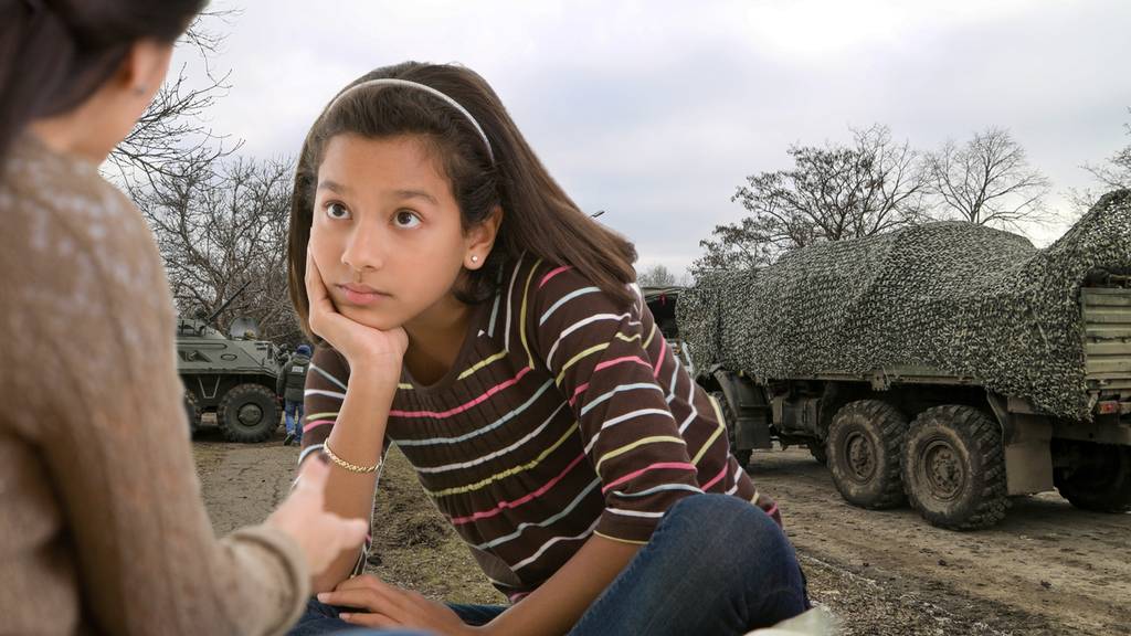 Wie rede ich mit Kindern über Krieg?