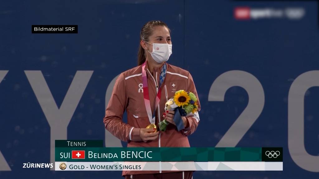 Belinda Bencic holt als erste Schweizer Tennisspielerin Olympia-Gold