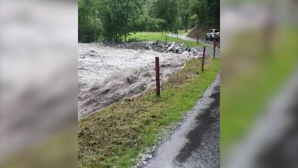 Feuerprobe: Hochwasserschutz im Weisstannental bewährt sich