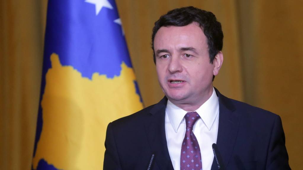 Im Kosovo hat die Koalitionsregierung von Ministerpräsident Albin Kurti nach nur sechs Monaten im Amt ein Misstrauensvotum inmitten der Coronavirus-Krise nicht überstanden. (Archivbild)