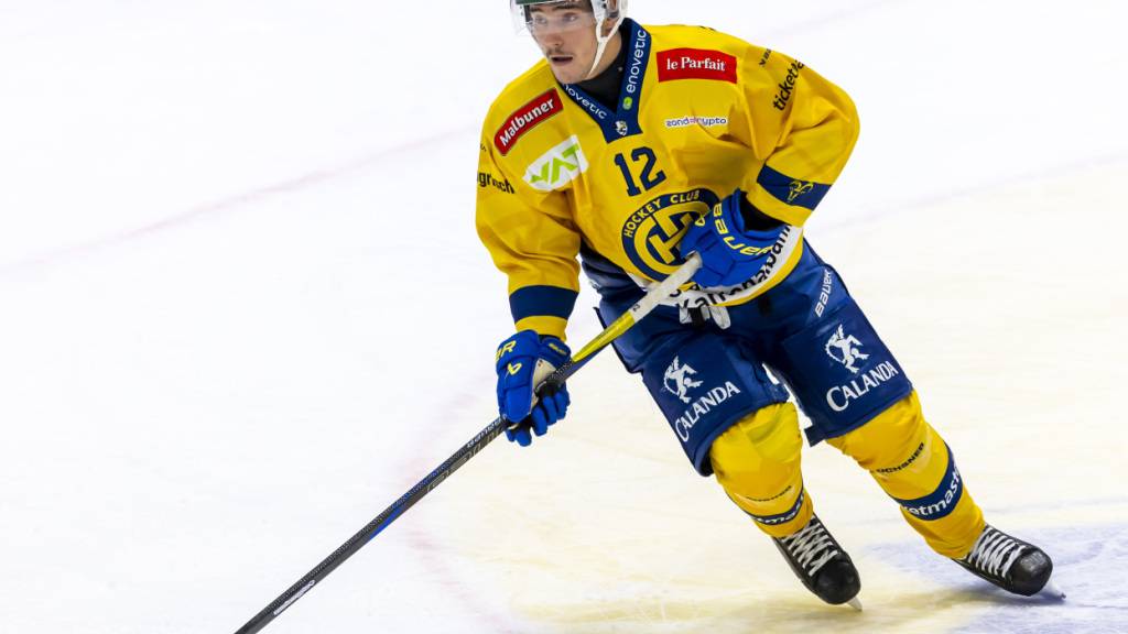 Enzo Guebey spielt in den kommenden zwei Saisons für den HC Lugano