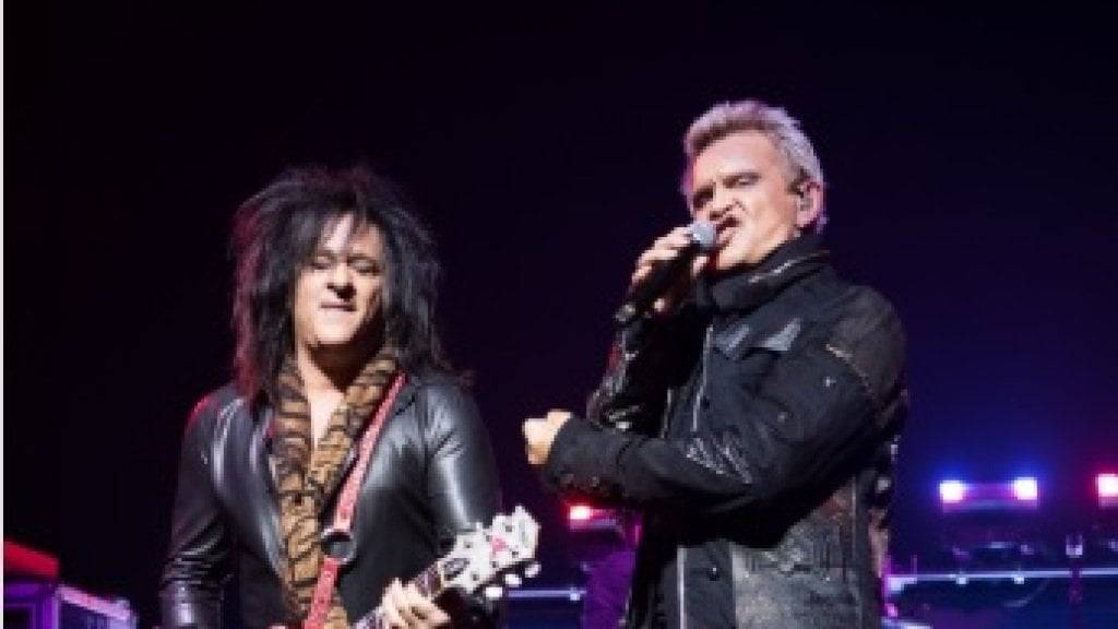 Billy Idol und Steve Stevens - oder umgekehrt