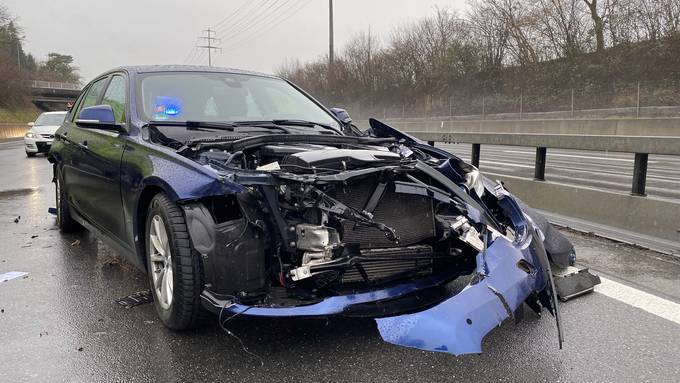 Selbstunfall auf der Autobahn A4