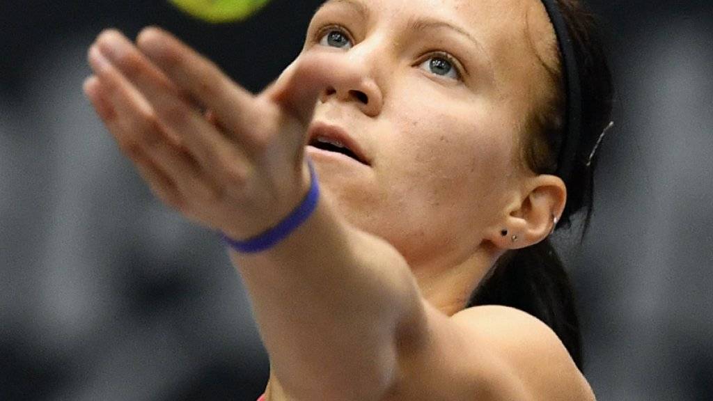 Viktorija Golubic musste sich im Final von Linz geschlagen geben