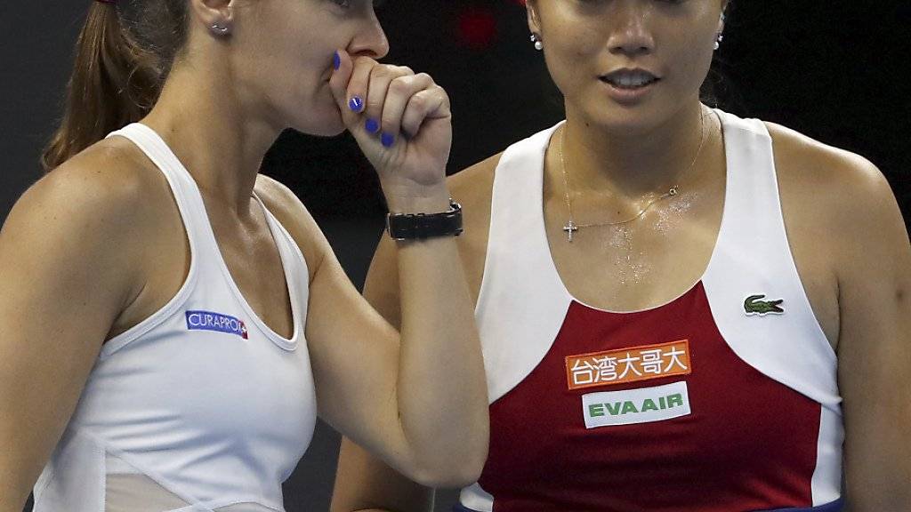 Martina Hingis bildet mit der Taiwanerin Chan Yung-Jan ein starkes Doppel