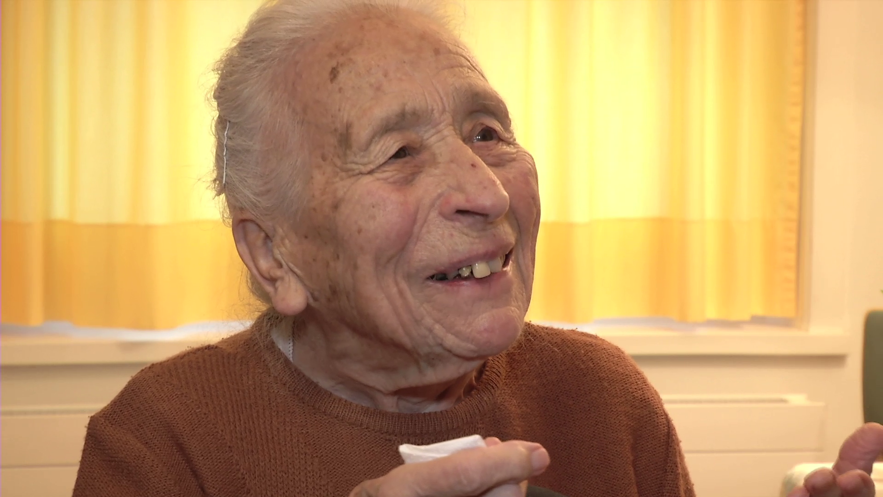 Die 102-jährige Pauline Grüninger hat beide Weltkriege miterlebt.