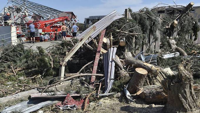 Tschechische Regierung beschliesst Soforthilfen für Tornado-Opfer