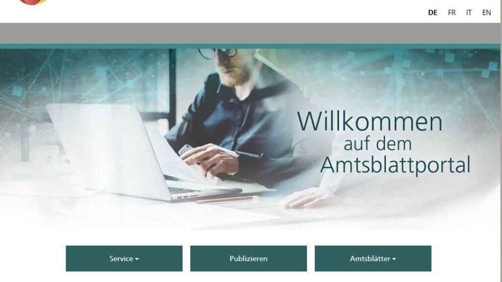 Seit 2023 erscheinen die amtlichen Meldungen des Kantons und der Gemeinden des Kantons Zug über die E-Amtsblatt-Website www.amtsblatt.zg.ch.